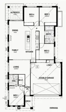 Floorplan of Homely house listing, Lot 913 New Road, Woongarrah NSW 2259