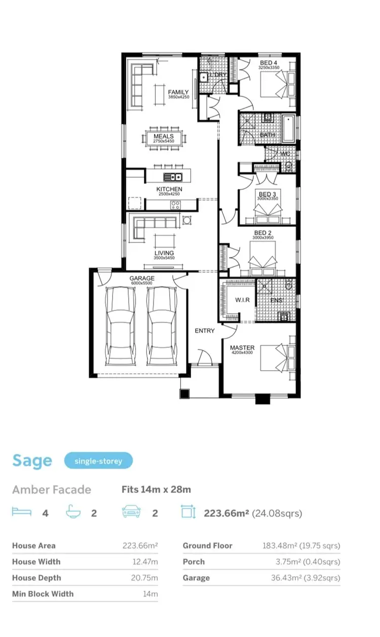 Floorplan of Homely house listing, 28 Flynn Street, Berrigan NSW 2712