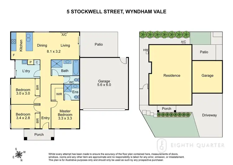 Floorplan of Homely house listing, 5 Stockwell St, Wyndham Vale VIC 3024