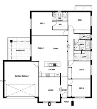 Floorplan of Homely house listing, Lot 62 New Road, Glenvale QLD 4350