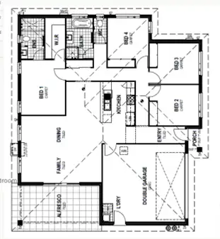 Floorplan of Homely house listing, Lot 63 New Road, Glenvale QLD 4350