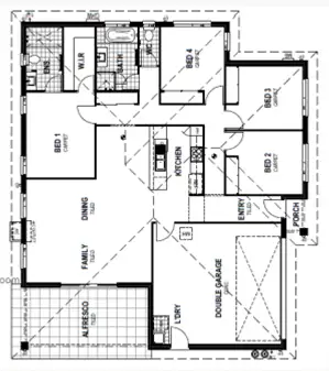 Floorplan of Homely house listing, Lot 806 Jane Street, Crows Nest QLD 4355