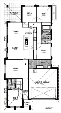 Floorplan of Homely house listing, Lot 76 Atkinsons Road, Elliott Heads QLD 4670