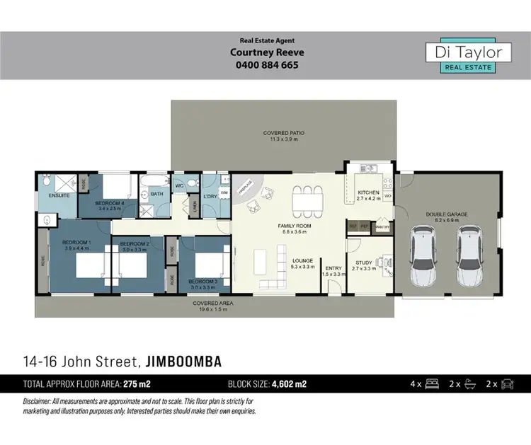 Floorplan of Homely house listing, 14-16 John Street, Jimboomba QLD 4280
