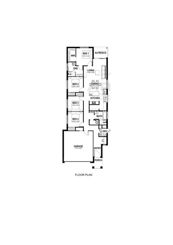 Floorplan of Homely house listing, LOT/194 Valley Mews, Deebing Heights QLD 4306
