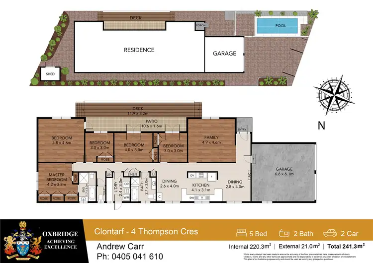 Floorplan of Homely house listing, 4 Thompson Crescent, Clontarf QLD 4019