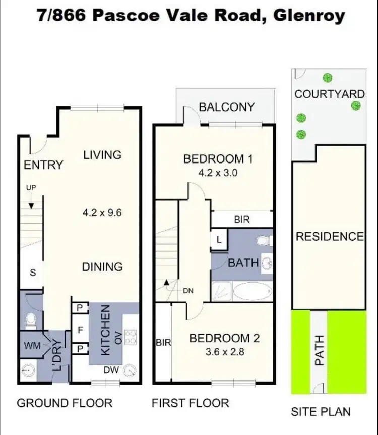 Floorplan of Homely townhouse listing, Address available on request
