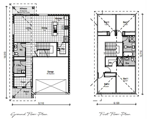 Floorplan of Homely house listing, Lot 909/Stage 9 Plumeria Street, Woongarrah NSW 2259