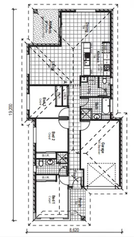 Floorplan of Homely house listing, Lot 908/Stage 9 Plumeria Street, Woongarrah NSW 2259