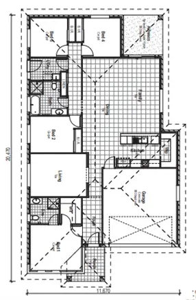 Floorplan of Homely house listing, Lot 214 Novohal Street, Farley NSW 2320