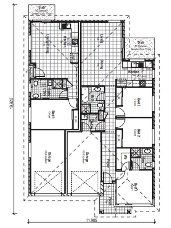 Floorplan of Homely house listing, Lot 214 Novohal Street, Farley NSW 2320
