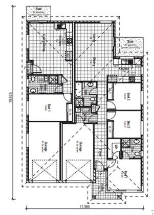 Floorplan of Homely house listing, Lot 619/Stage 6 Linden Street, Lochinvar NSW 2321