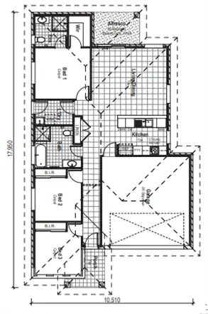 Floorplan of Homely house listing, Lot 211 Novohal Street, Farley NSW 2320