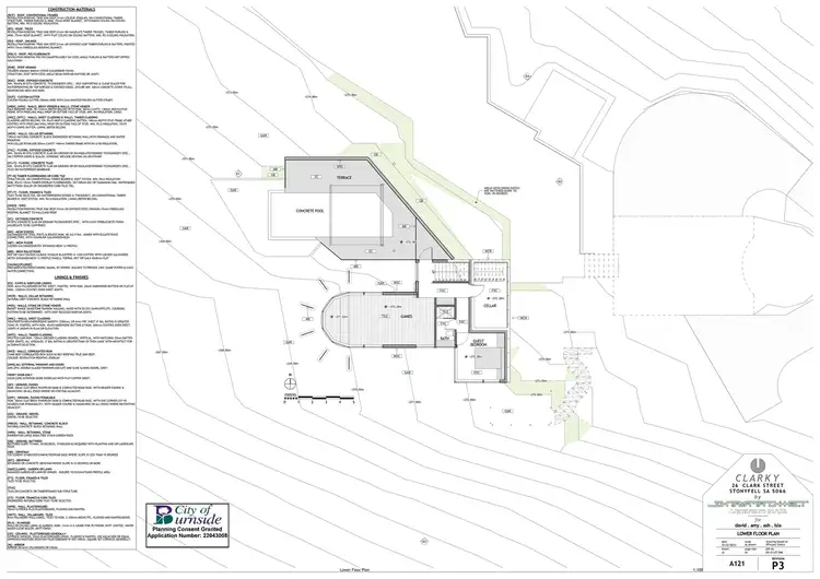 Floorplan of Homely land listing, 26 Clark Street, Stonyfell SA 5066