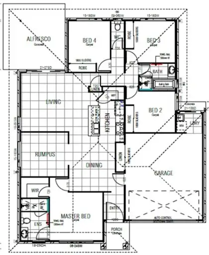 Floorplan of Homely house listing, L3.0 Apara St, Redbank Plains QLD 4301