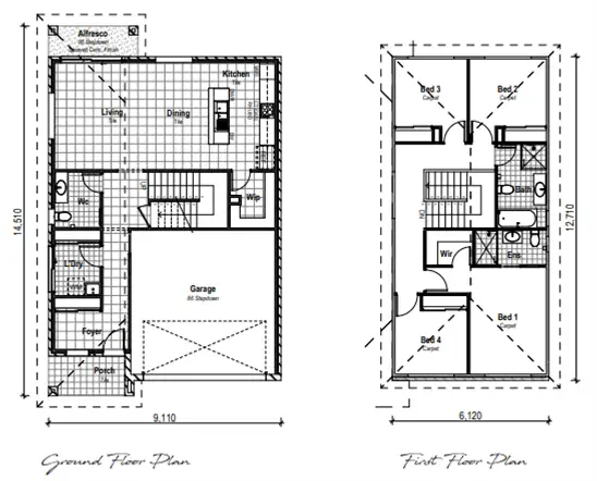Floorplan of Homely house listing, Lot 913/Stage 9 Honey Tree Road, Woongarrah NSW 2259