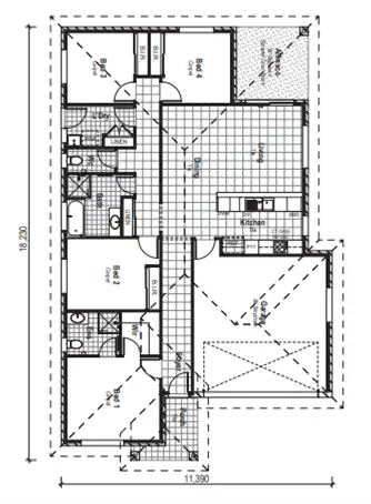 Floorplan of Homely house listing, Lot 947/Stage 9 Marble Leaf Road, Woongarrah NSW 2259