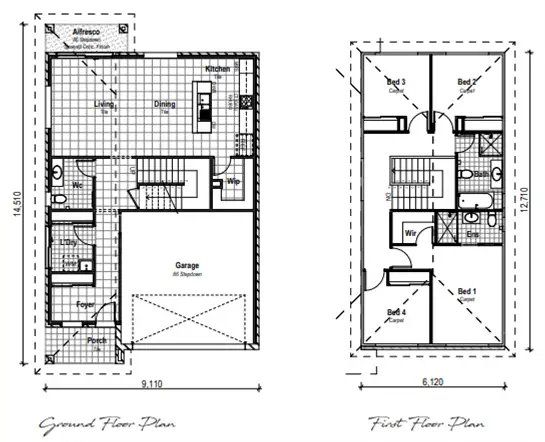 Floorplan of Homely house listing, Lot 936/Stage 9 Earl Avenue, Woongarrah NSW 2259