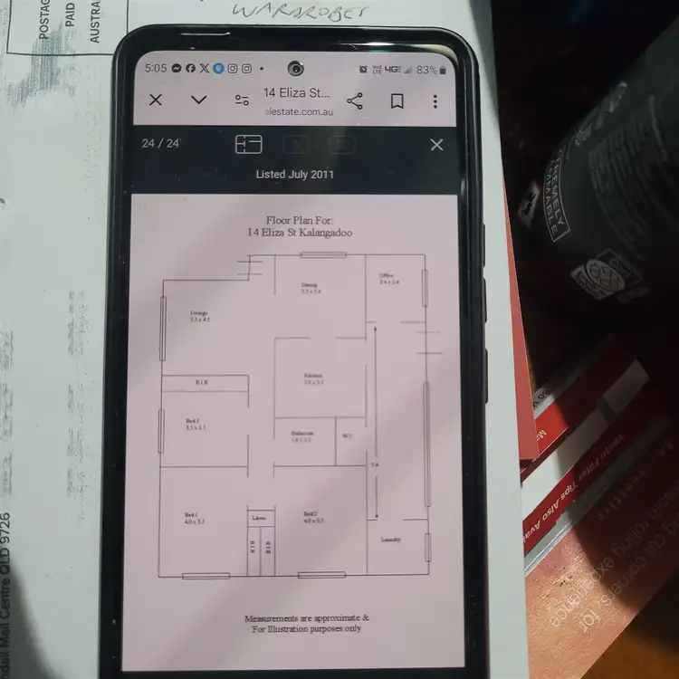 Floorplan of Homely house listing, 14 Eliza Street, Kalangadoo SA 5278
