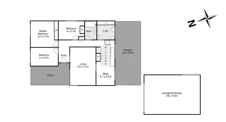 Floorplan of Homely house listing, 35 Grace Street, Melton South VIC 3338