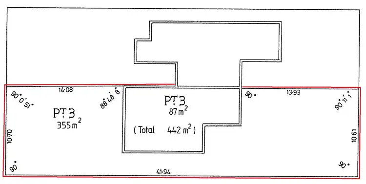 Floorplan of Homely semi-detached listing, 51a Langham, Nedlands WA 6009