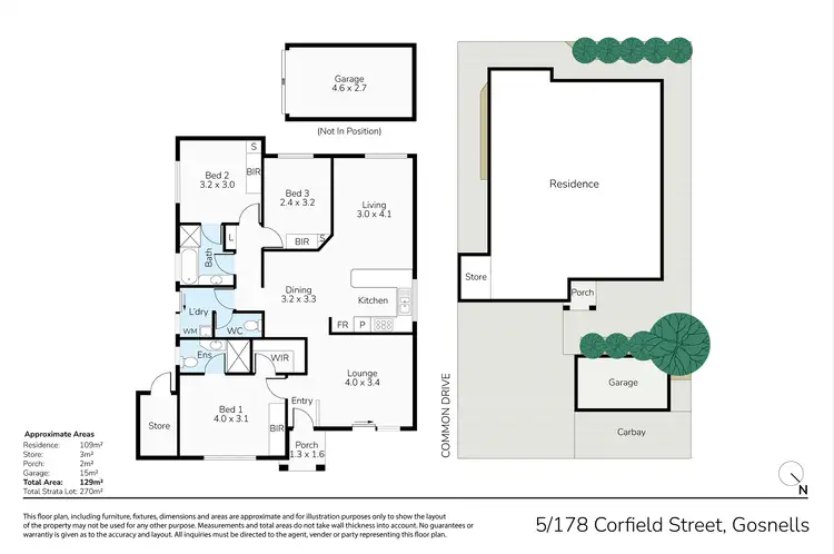 Floorplan of Homely unit listing, 5/178 Corfield Street, Gosnells WA 6110