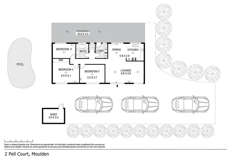 Floorplan of Homely house listing, 2 Pell Ct, Moulden NT 830