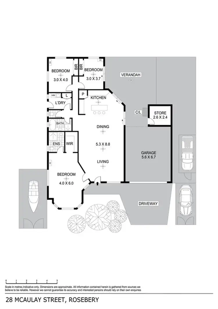 Floorplan of Homely house listing, 28 McAulay St,, Rosebery NT 832