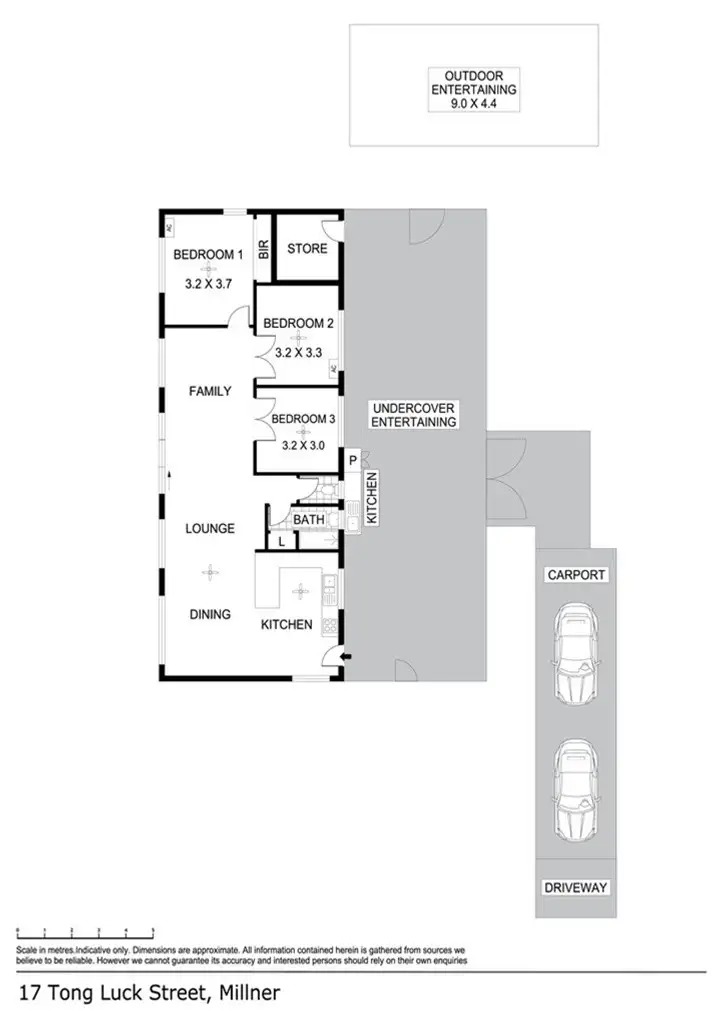 Floorplan of Homely house listing, 17 Tong Luck St, Millner NT 810