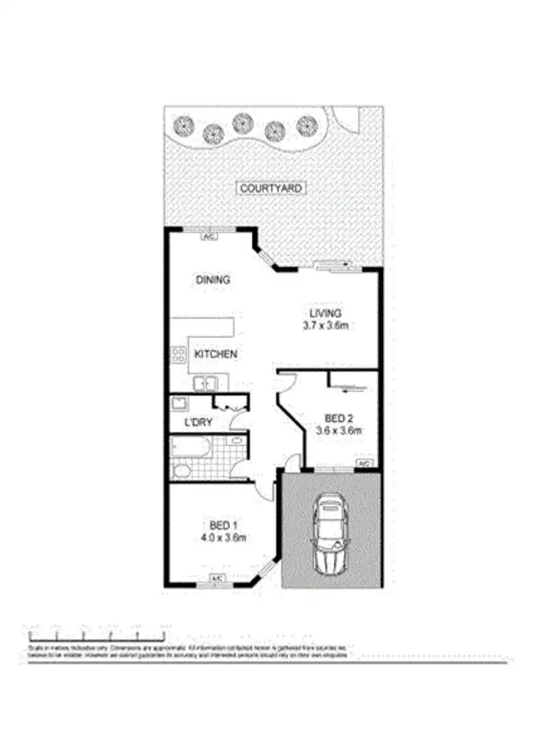 Floorplan of Homely unit listing, 5/14 Forrest Pde, Bakewell NT 832