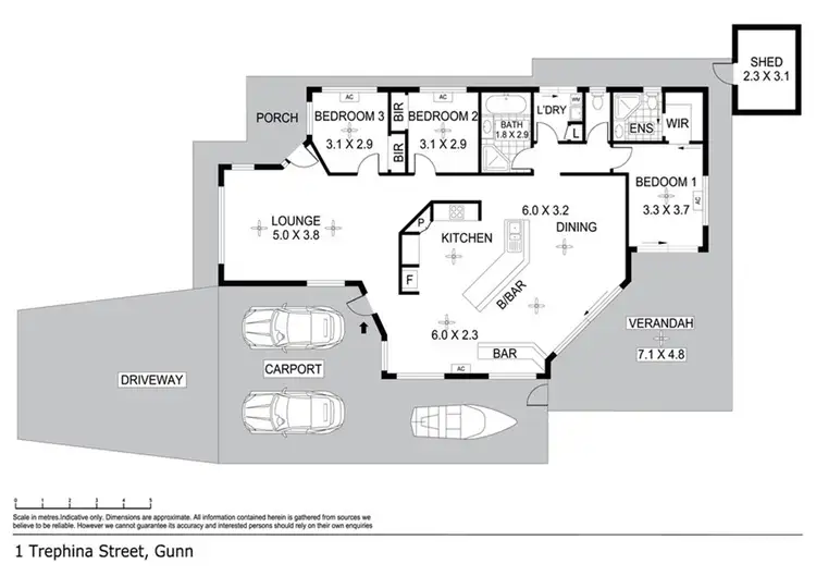 Floorplan of Homely house listing, 12 Kintore Pl, Gunn NT 832