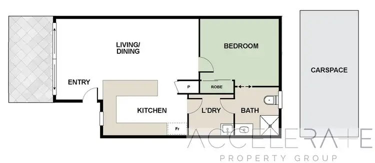 Floorplan of Homely unit listing, 26/128 Bowen Street, Spring Hill QLD 4000