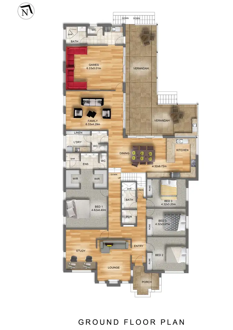 Floorplan of Homely house listing, 50 Woodroyd St, Mount Lawley WA 6050