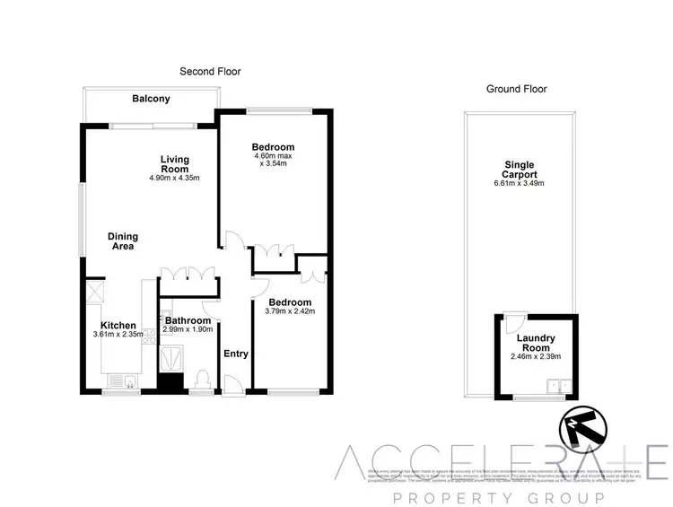 Floorplan of Homely unit listing, 2/9 Cadell Street, Toowong QLD 4066