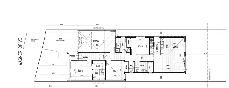 Floorplan of Homely house listing, 59 Wagner Dr, Werribee VIC 3030