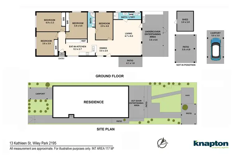 Floorplan of Homely house listing, 13 Kathleen  Street, Wiley Park NSW 2195