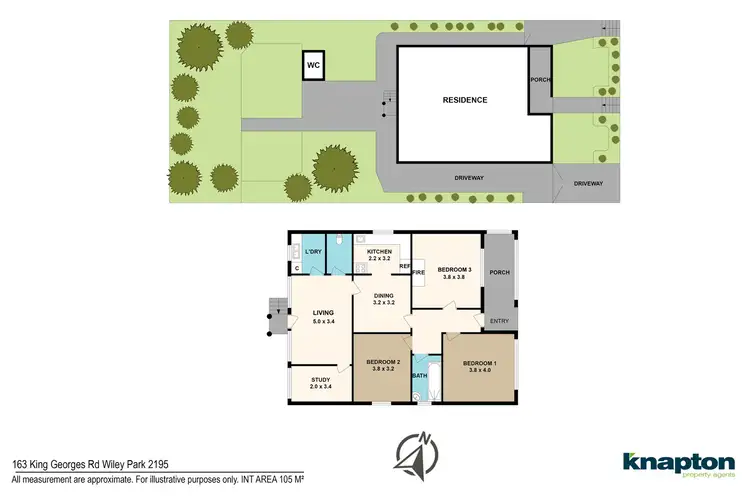 Floorplan of Homely house listing, 163 King Georges Road, Wiley Park NSW 2195