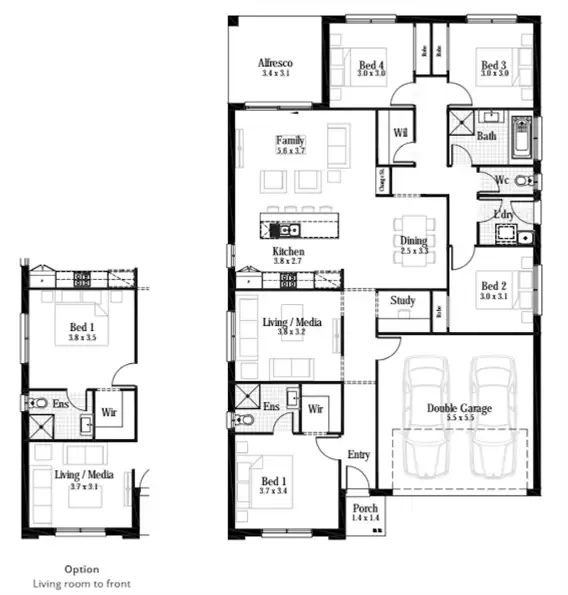 Floorplan of Homely house listing, Lot 108 Lilydale Court, Burpengary QLD 4505