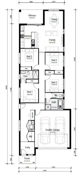 Floorplan of Homely house listing, Lot 120 Plaintree Street, Burpengary QLD 4505