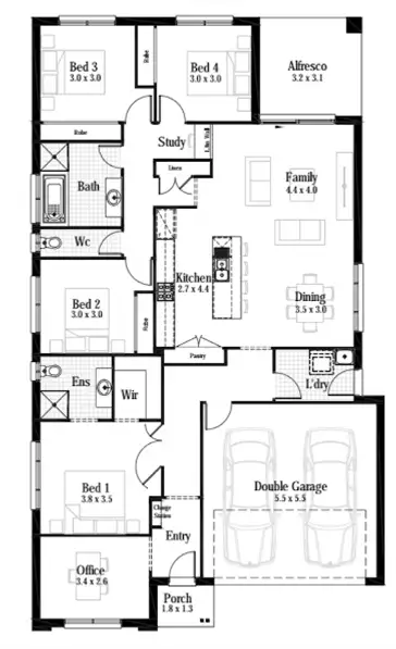 Floorplan of Homely house listing, Lot 6202 Cessna Avenue, Cooranbong NSW 2265