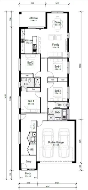 Floorplan of Homely house listing, Lot 119 Plaintree Street, Burpengary QLD 4505