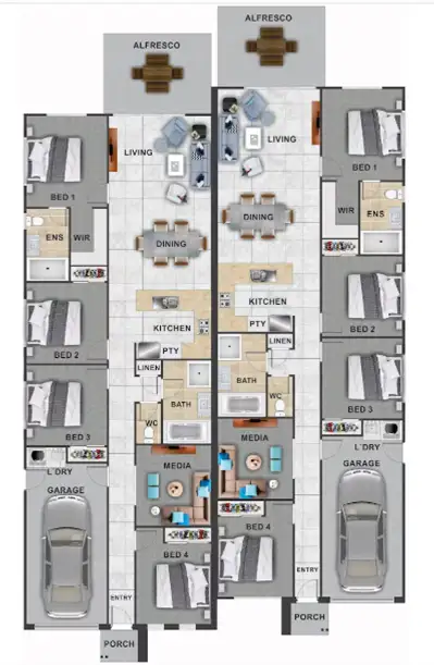 Floorplan of Homely house listing, Lot 13 New Road, Tinana QLD 4650