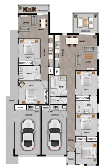 Floorplan of Homely house listing, Lot 15 New Road, Tinana QLD 4650