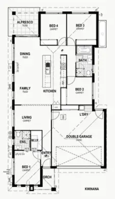 Floorplan of Homely house listing, Lot 2/3 Attunga Way, Toogoom QLD 4655