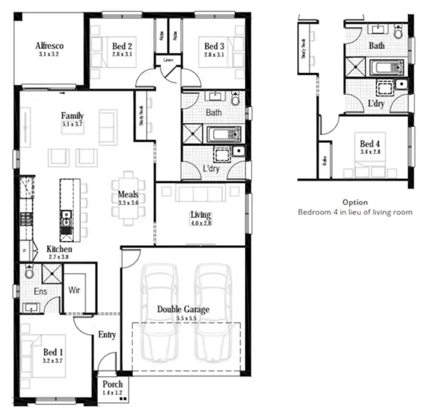 Floorplan of Homely house listing, Lot 536 Brandy Way, Bellbird NSW 2325