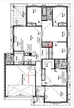 Floorplan of Homely house listing, Lot 803 Leumany Street, Lochinvar NSW 2321