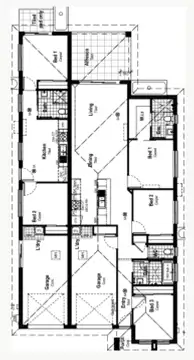 Floorplan of Homely house listing, Lot 615/17 Livistona Drive, Lochinvar NSW 2321