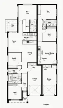 Floorplan of Homely house listing, Lot 614/15 Livistona Drive, Lochinvar NSW 2321