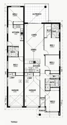 Floorplan of Homely house listing, Lot 210 Tanta Street, Chisholm NSW 2322