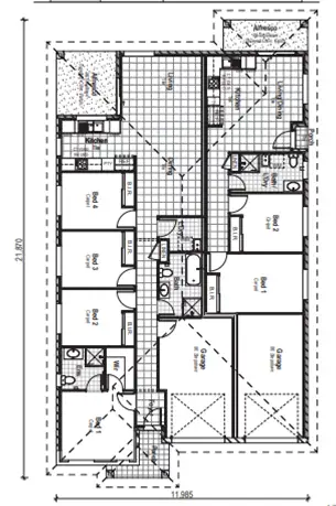 Floorplan of Homely house listing, Lot 201 Comet Close, Farley NSW 2320
